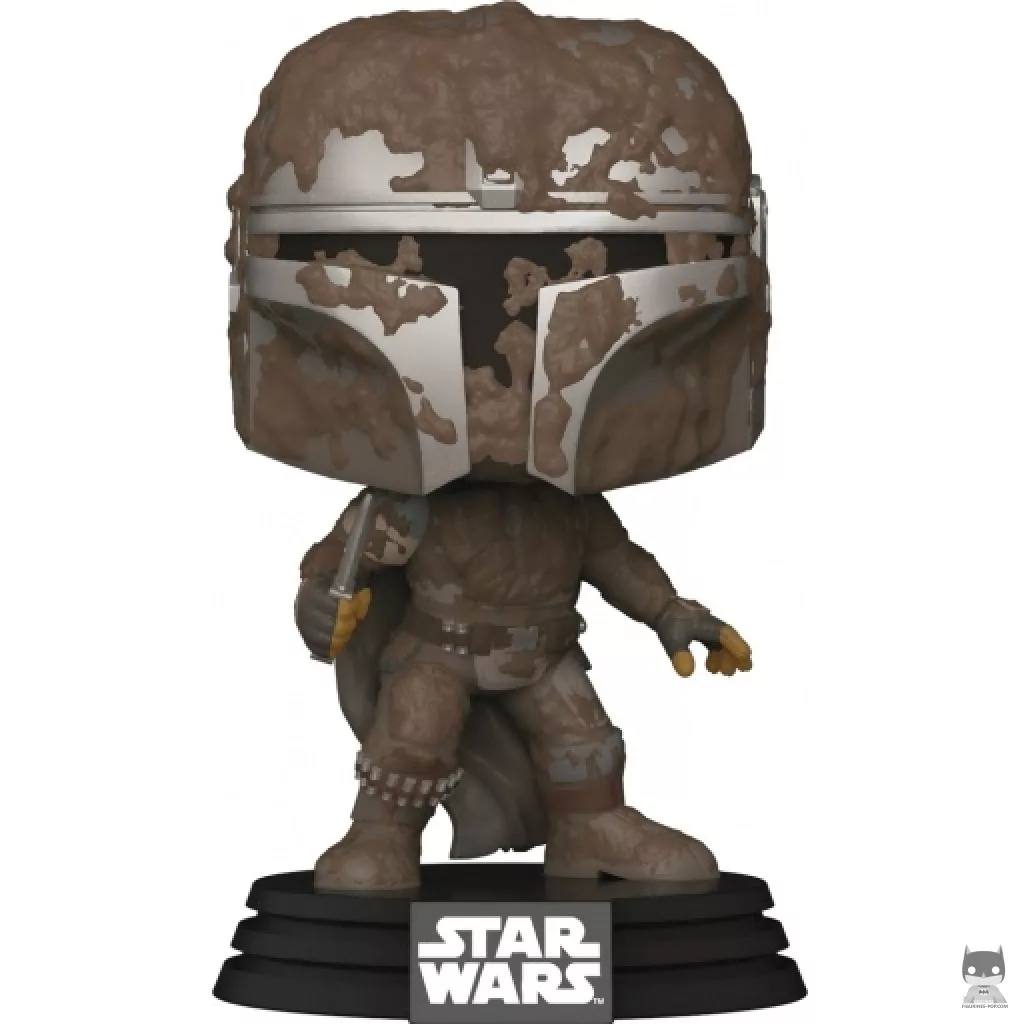 Figurine Funko POP The Mandalorian Mudhorn Battle (Le Mandalorien (Star Wars))