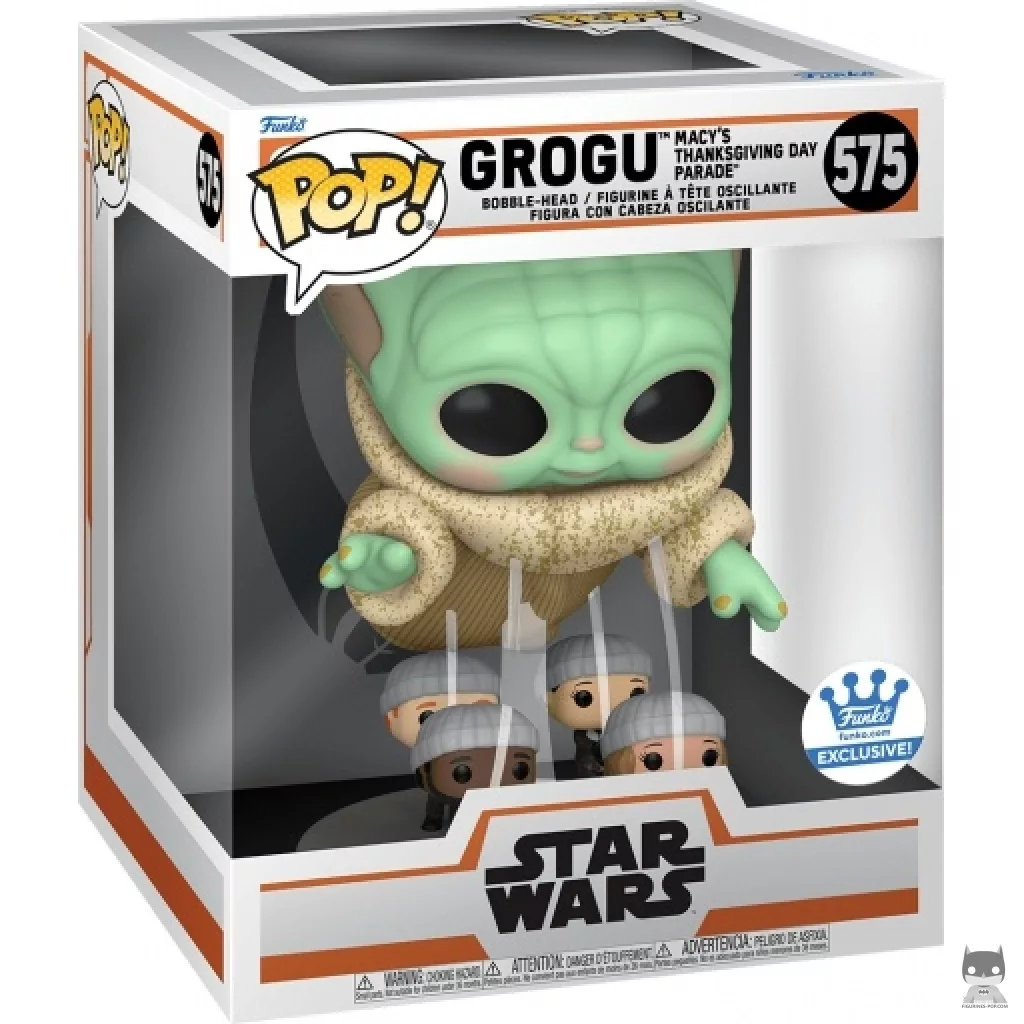 Figurine Funko POP Grogu à la Macy's Thanksgiving Parade avec boîte