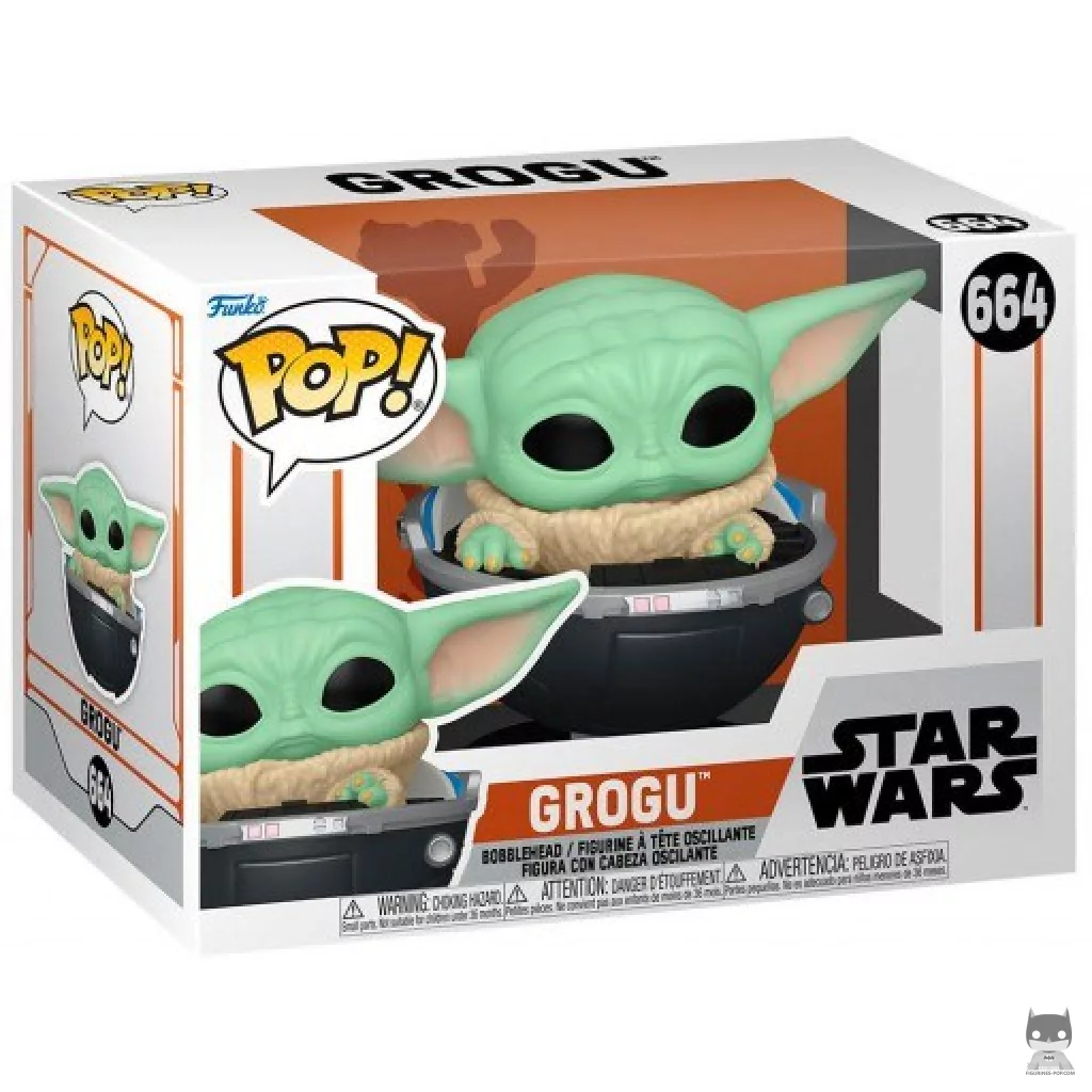 Figurine Funko POP Grogu avec boîte
