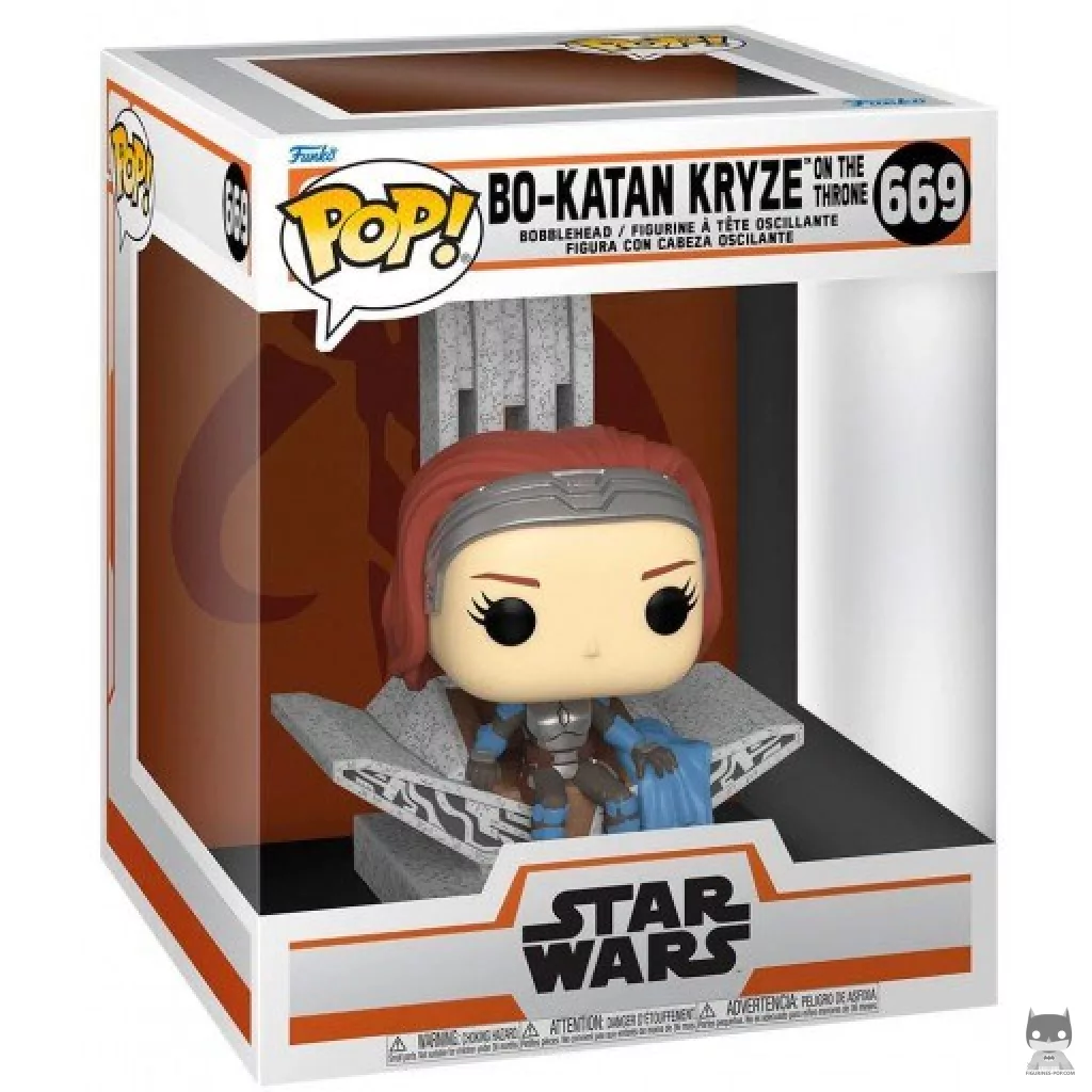 Figurine Funko POP Bo-Katan Kryze sur le Trône avec boîte