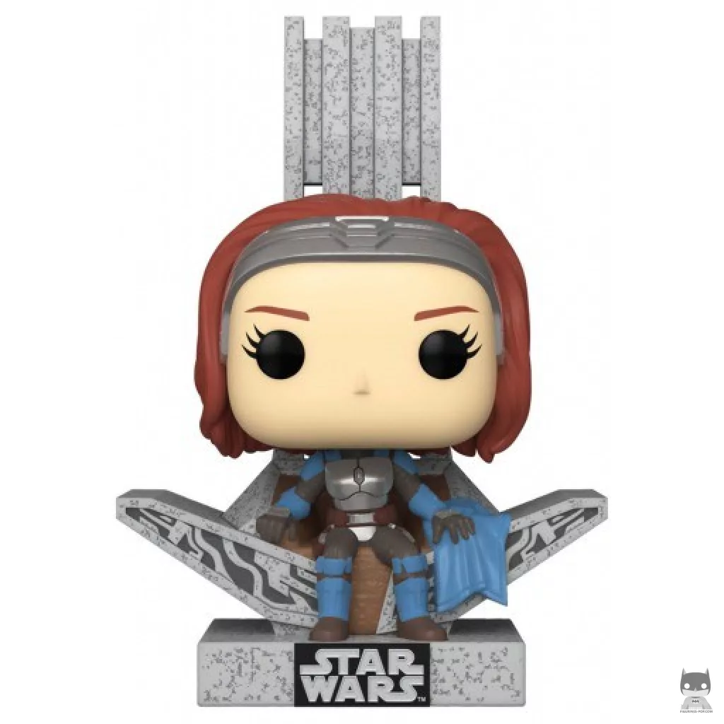 Figurine Funko POP Bo-Katan Kryze sur le Trône (Le Mandalorien (Star Wars))