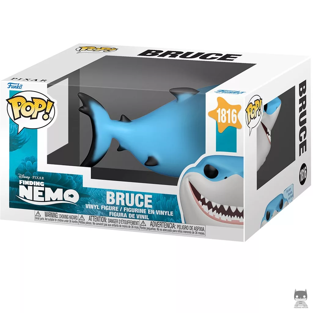 Figurine Funko POP Bruce (Fish are Friends, Not Food) avec boîte