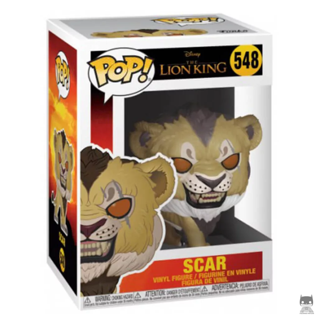 Figurine Funko POP Scar avec boîte