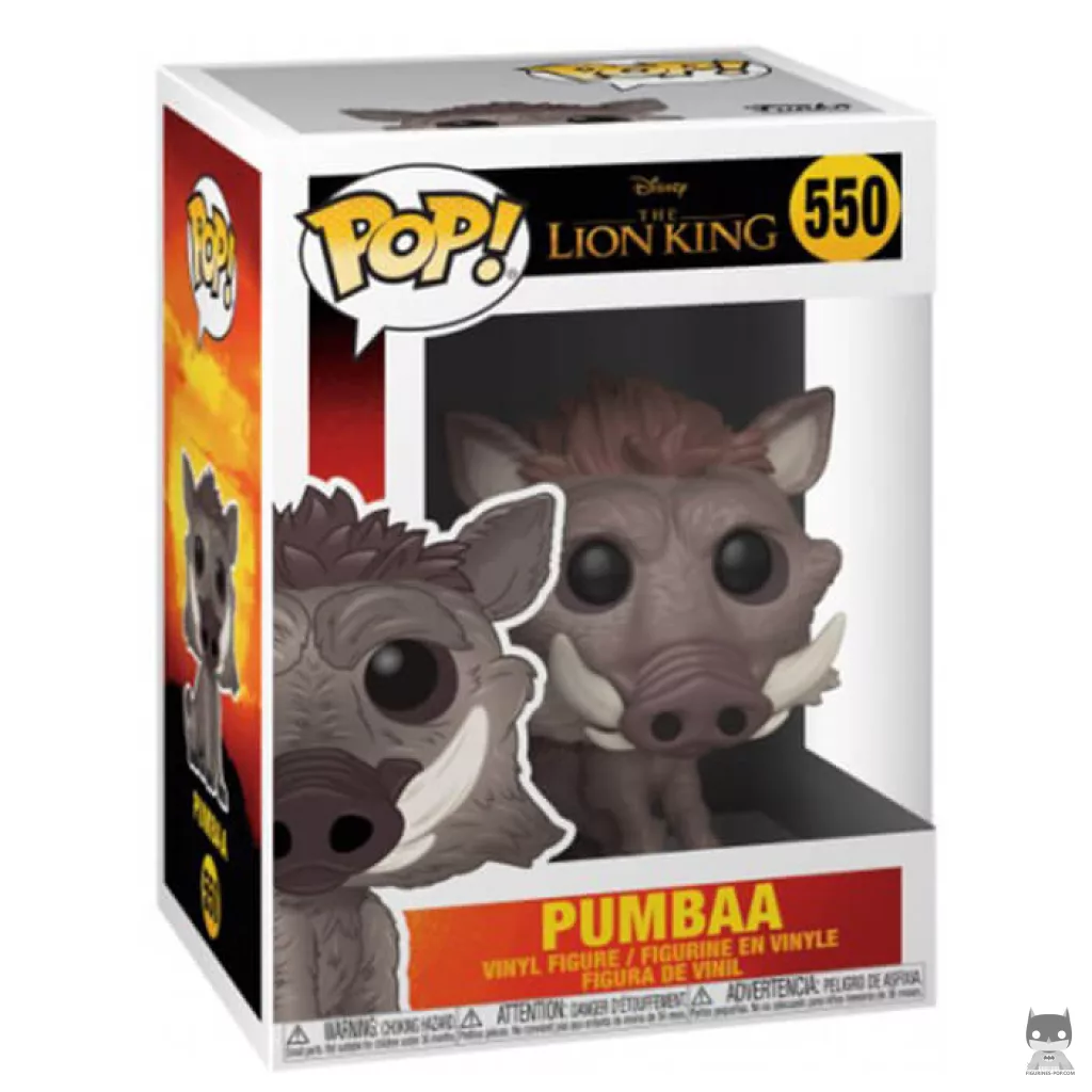 Figurine Funko POP Pumbaa avec boîte