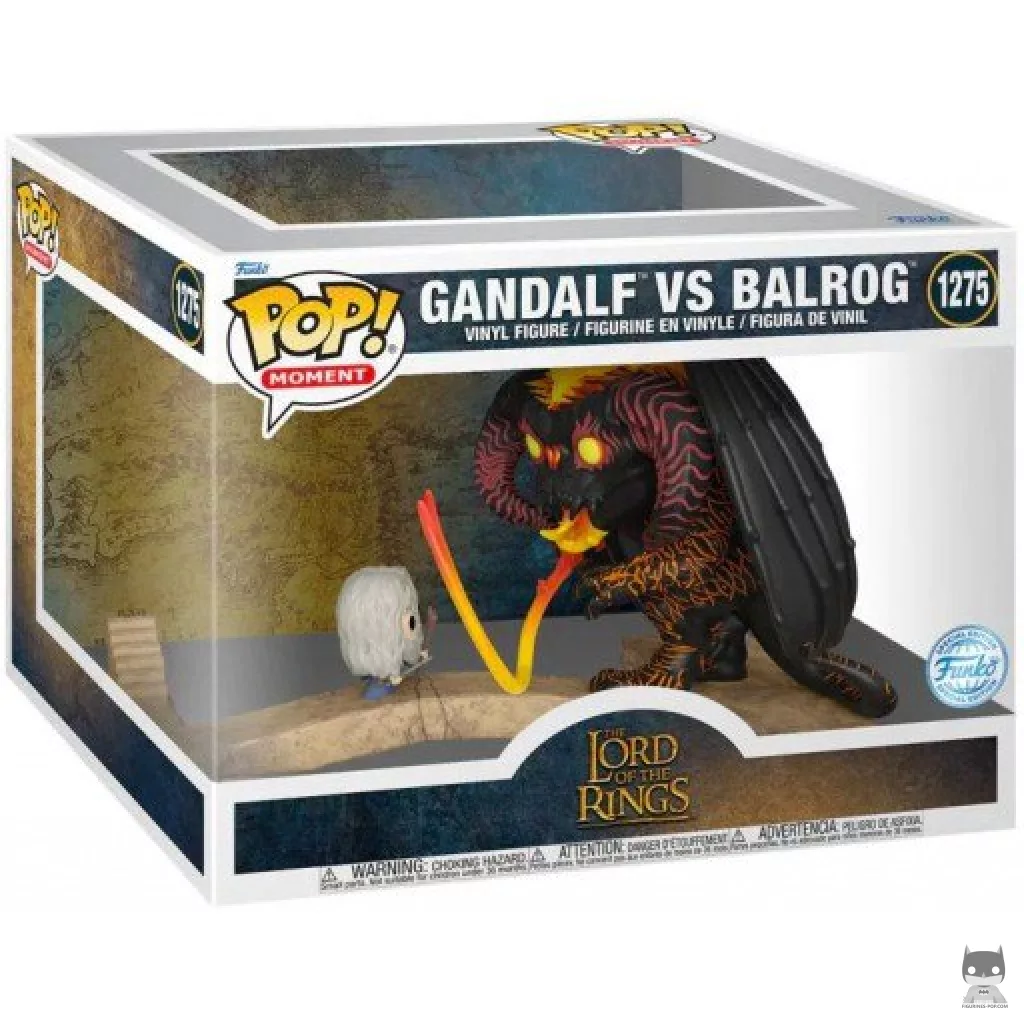 Figurine Funko POP Gandalf vs Balrog avec boîte