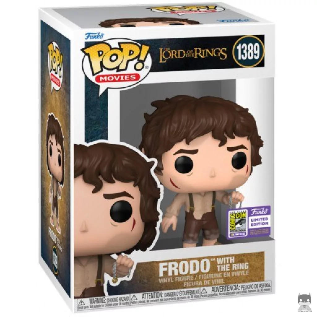 Figurine Funko POP Frodon avec l'Anneau avec boîte