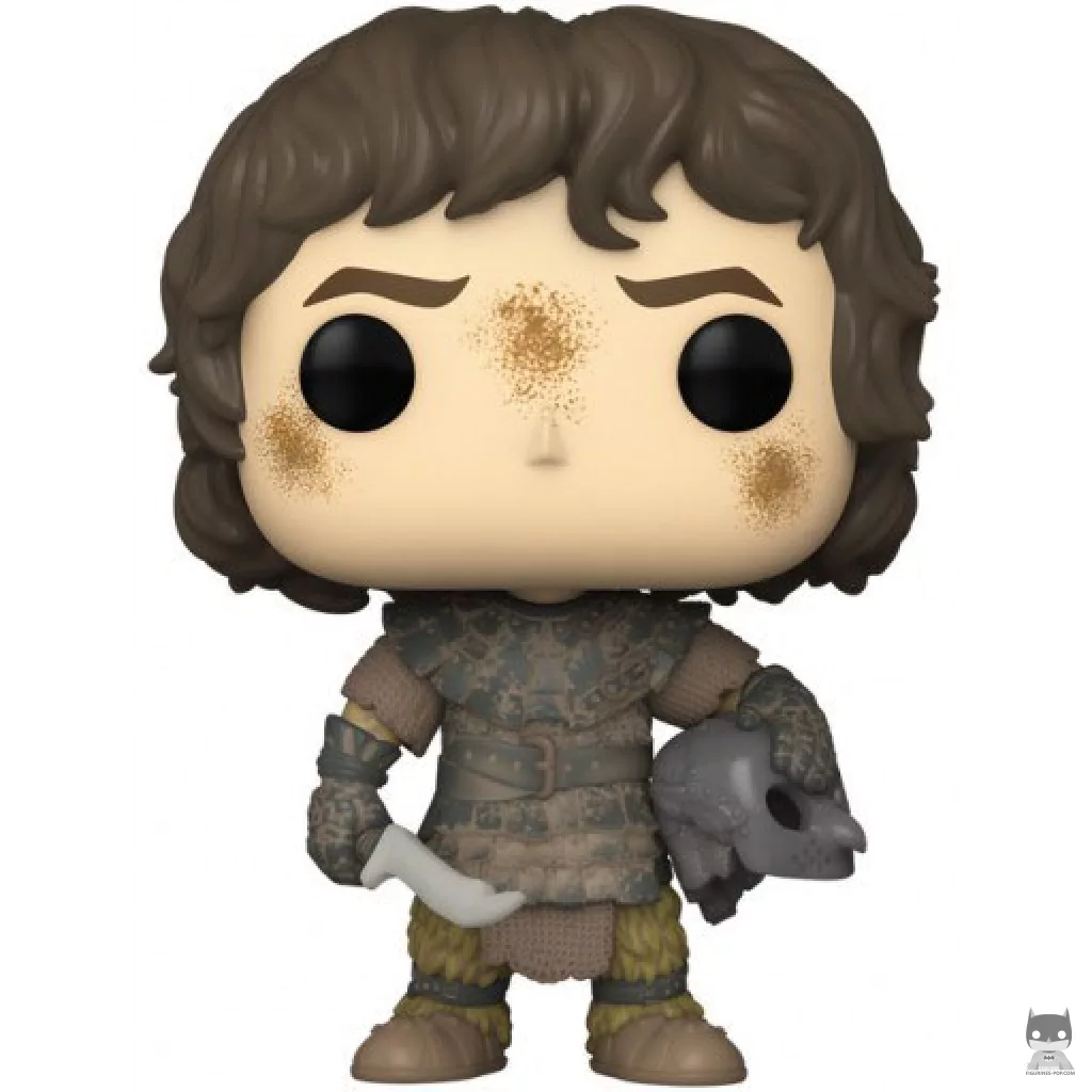 Figurine Funko POP Frodon avec Casque Orque (Le Seigneur des Anneaux)