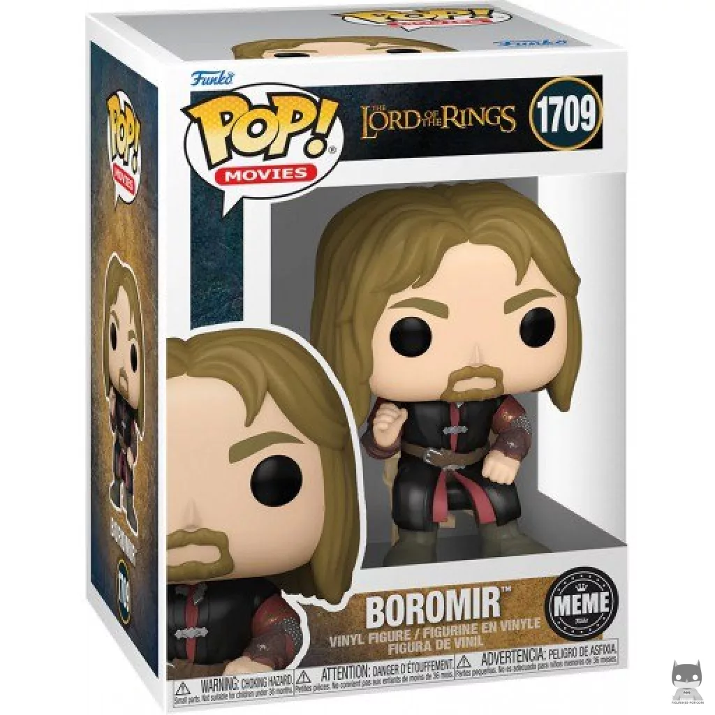 Figurine Funko POP Boromir (Meme) avec boîte
