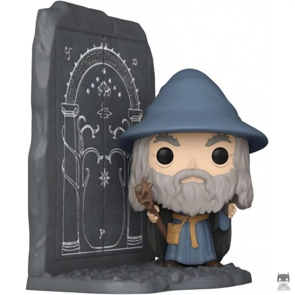 Figurine Funko POP Gandalf avec Les Portes de Durin (Le Seigneur des Anneaux)