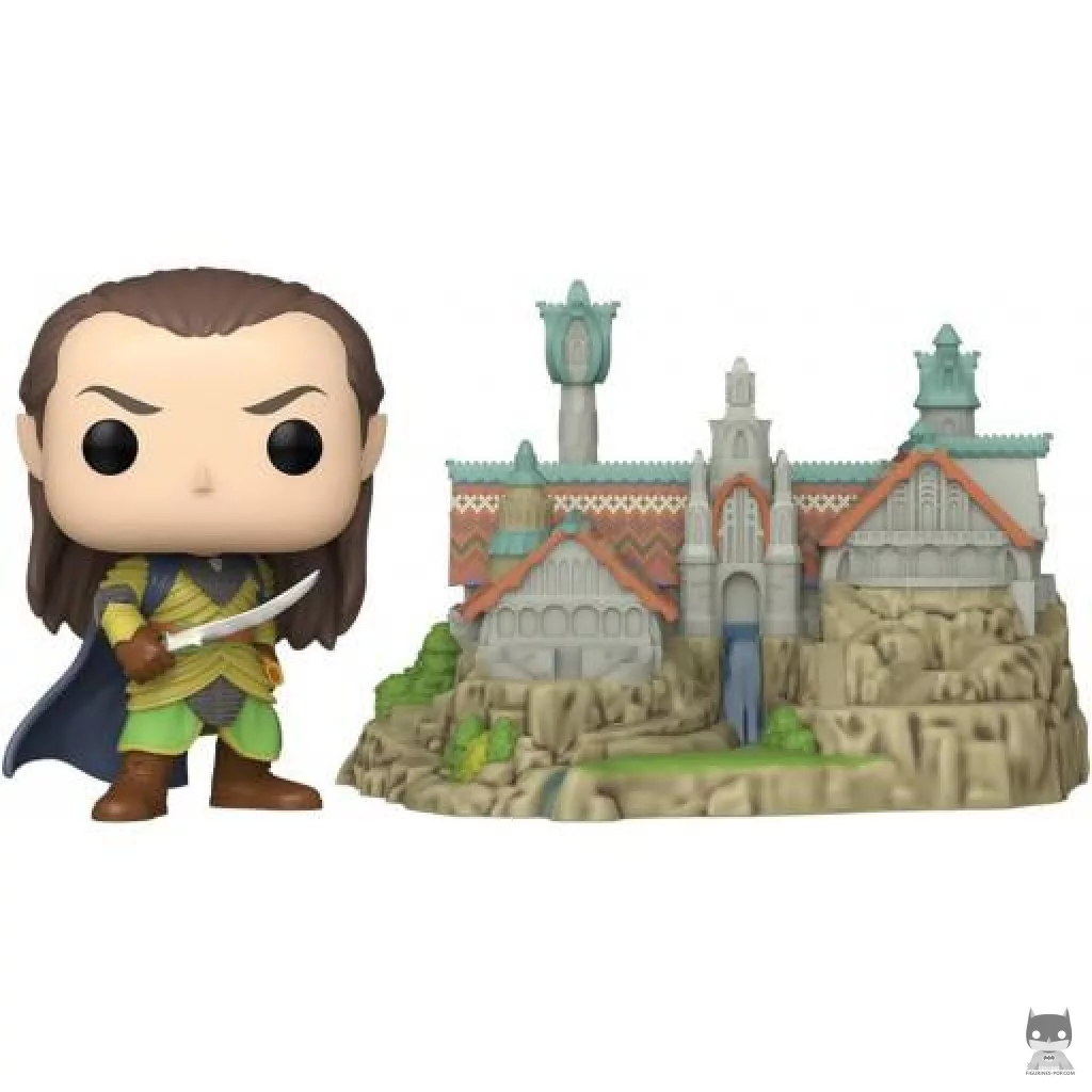 Figurine Funko POP Lord Elrond avec Fondcombe (Le Seigneur des Anneaux)