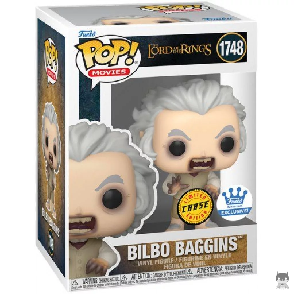 Figurine Funko POP Bilbon Sacquet (Chase) avec boîte