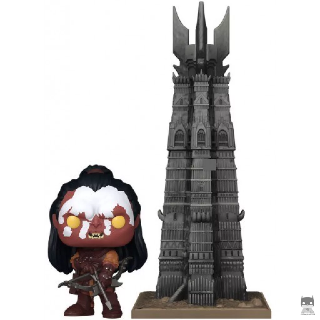 Figurine Funko POP Lurtz avec Orthanc (Le Seigneur des Anneaux)