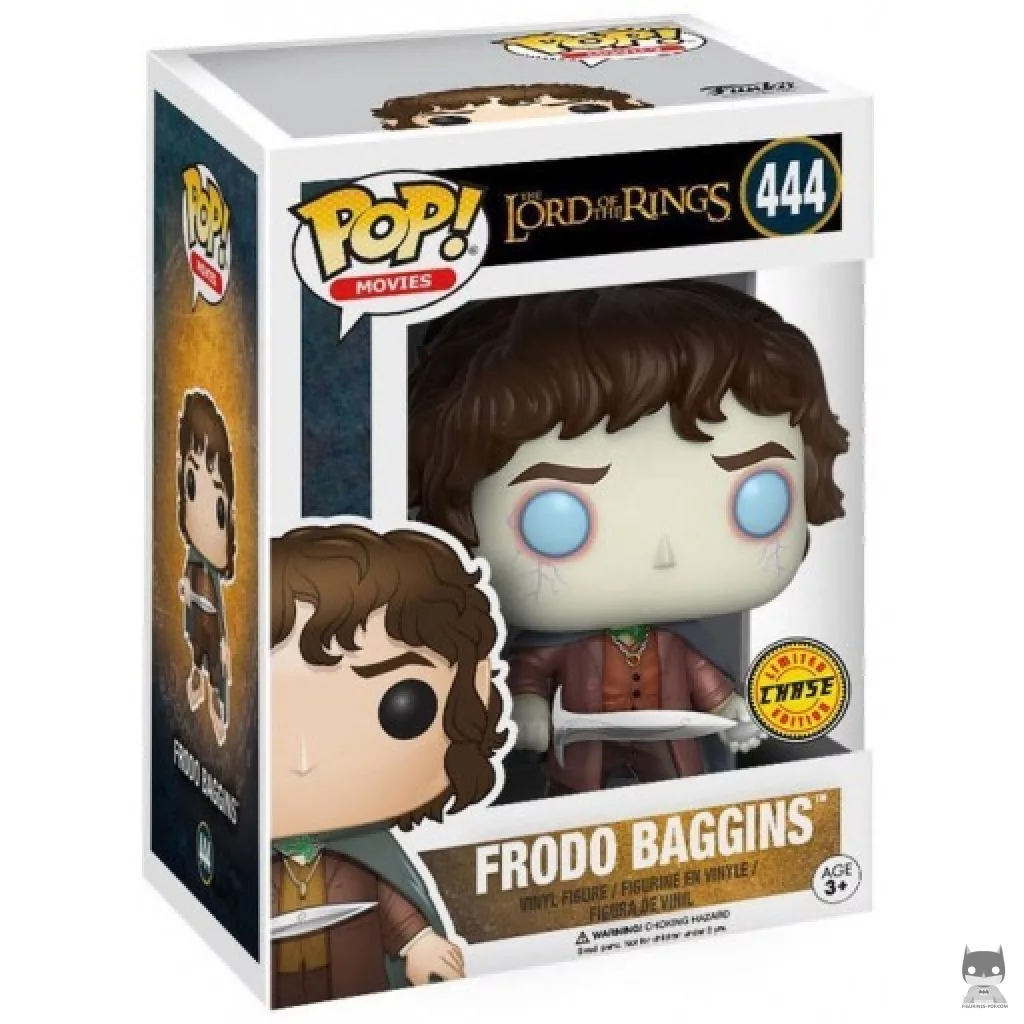 Figurine Funko POP Frodon Sacquet (Chase) avec boîte