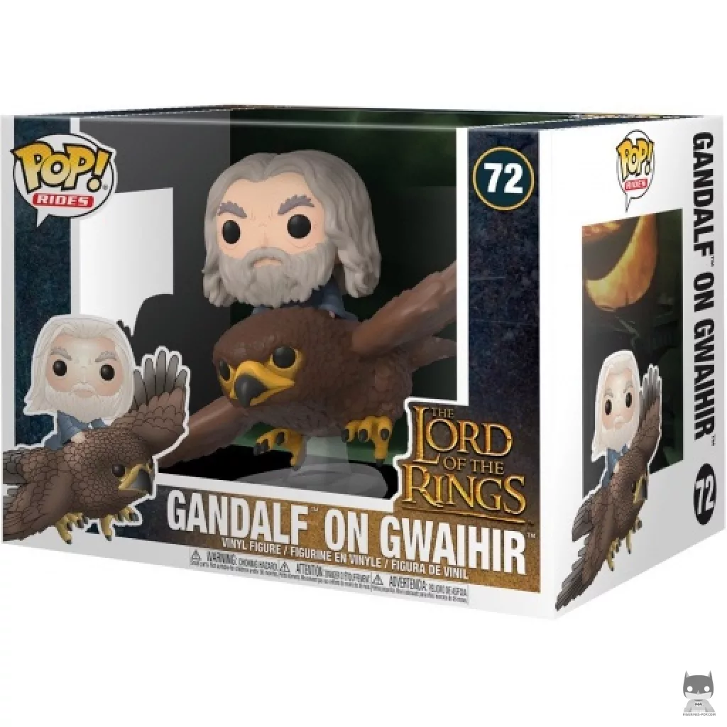 Figurine Funko POP Gandalf sur Gwaihir avec boîte