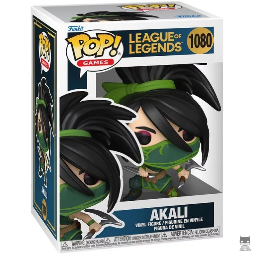 Figurine Funko POP Akali avec boîte