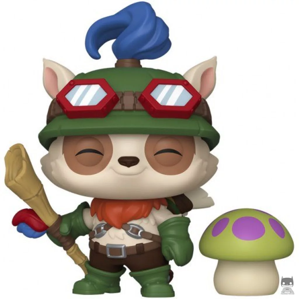 Figurine Funko POP Teemo avec Champignon (League of Legends)