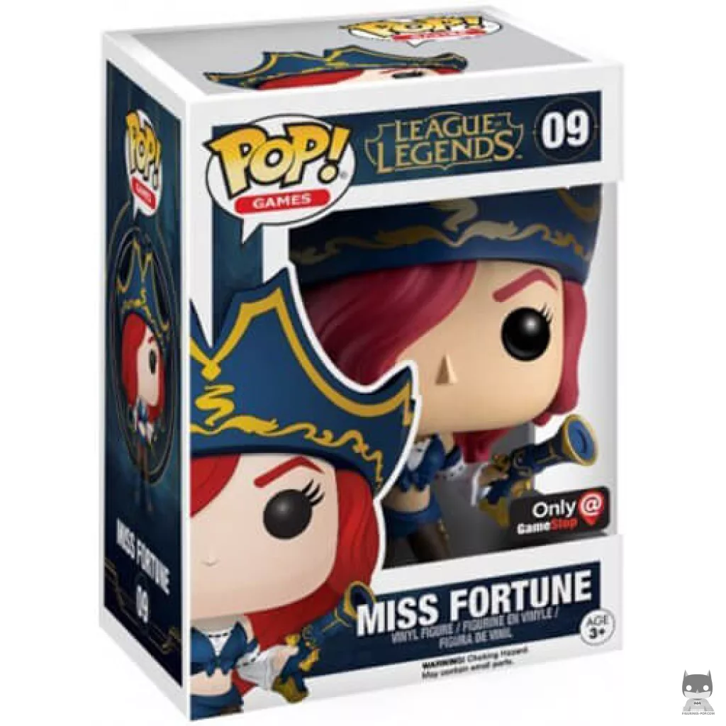 Figurine Funko POP Miss Fortune avec boîte