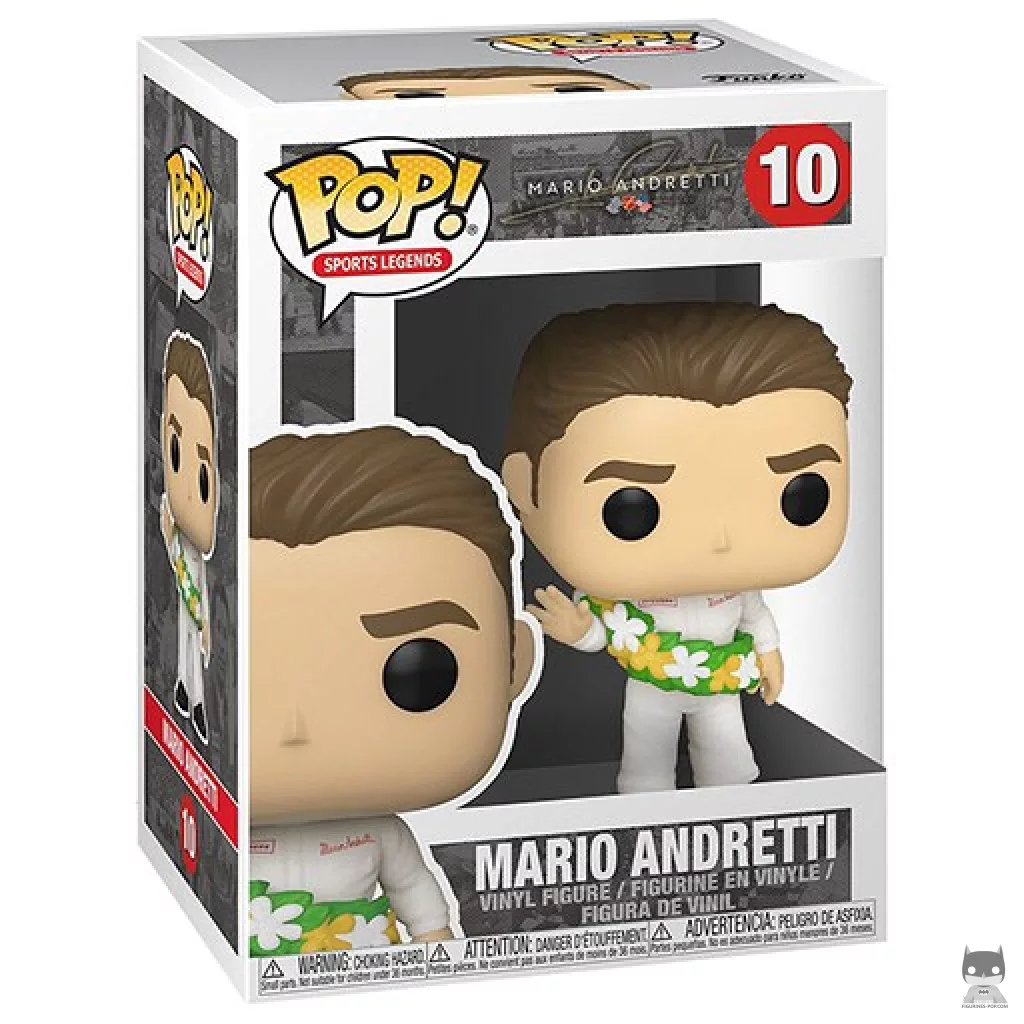 Figurine Funko POP Mario Andretti avec boîte