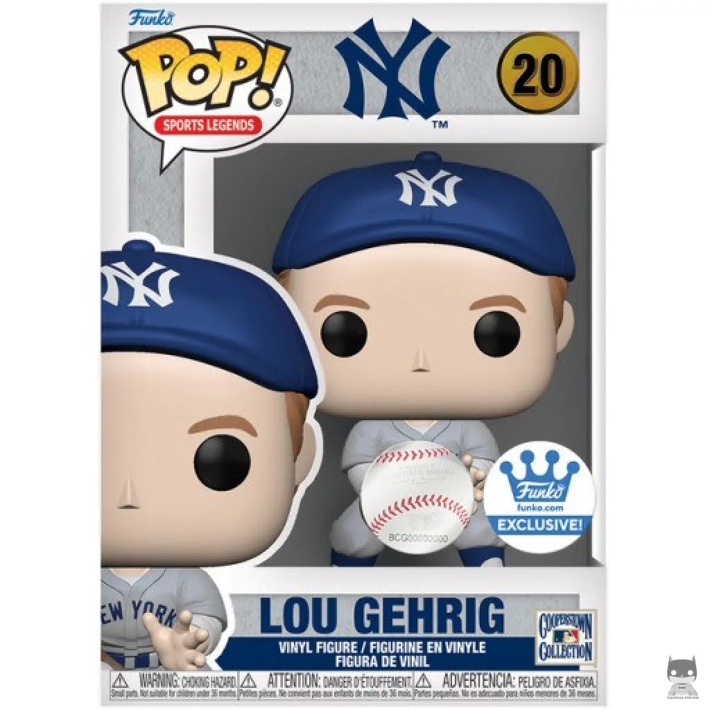 Figurine Funko POP Lou Gehrig avec boîte