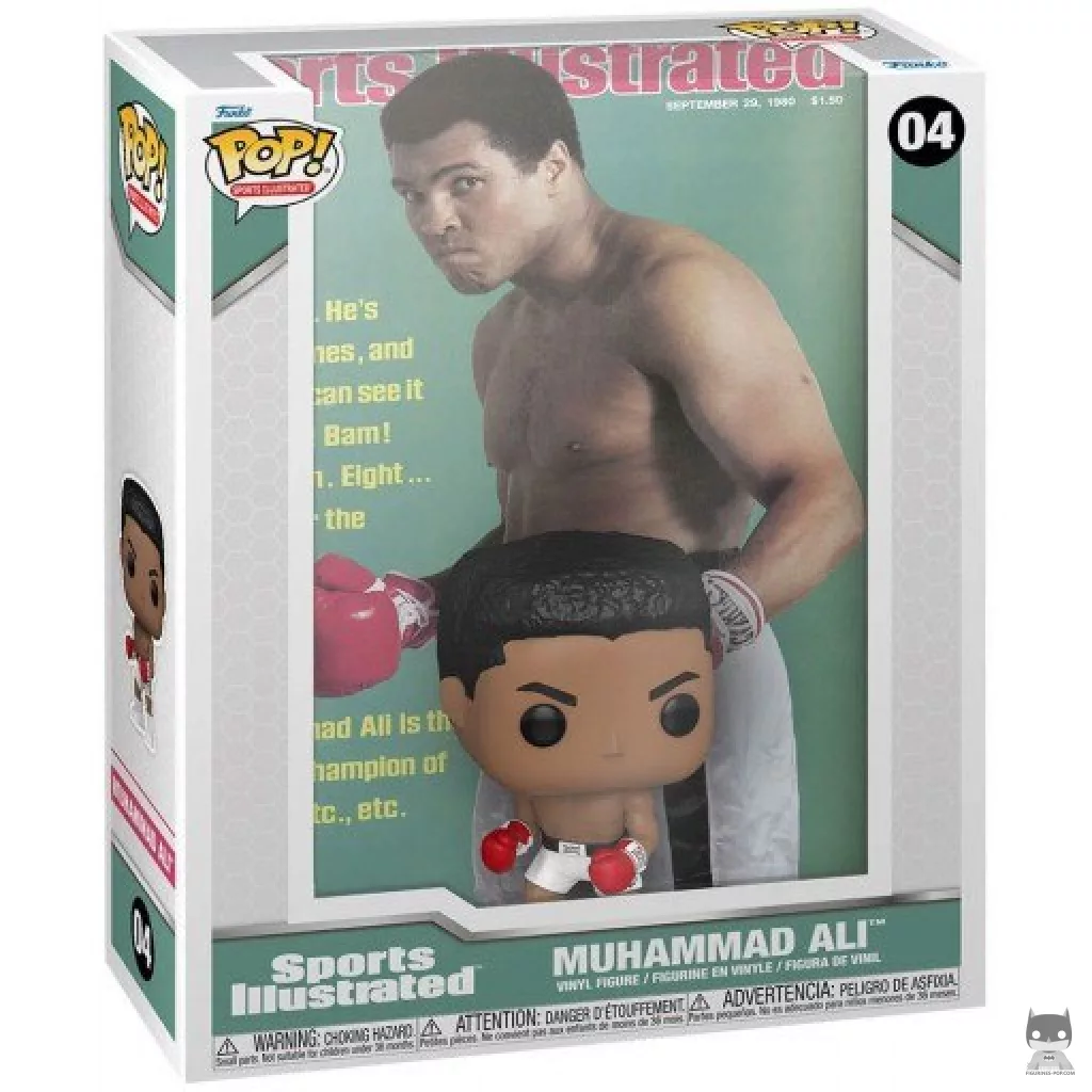 Figurine Funko POP Sports Illustrated Cover : Mohamed Ali avec boîte
