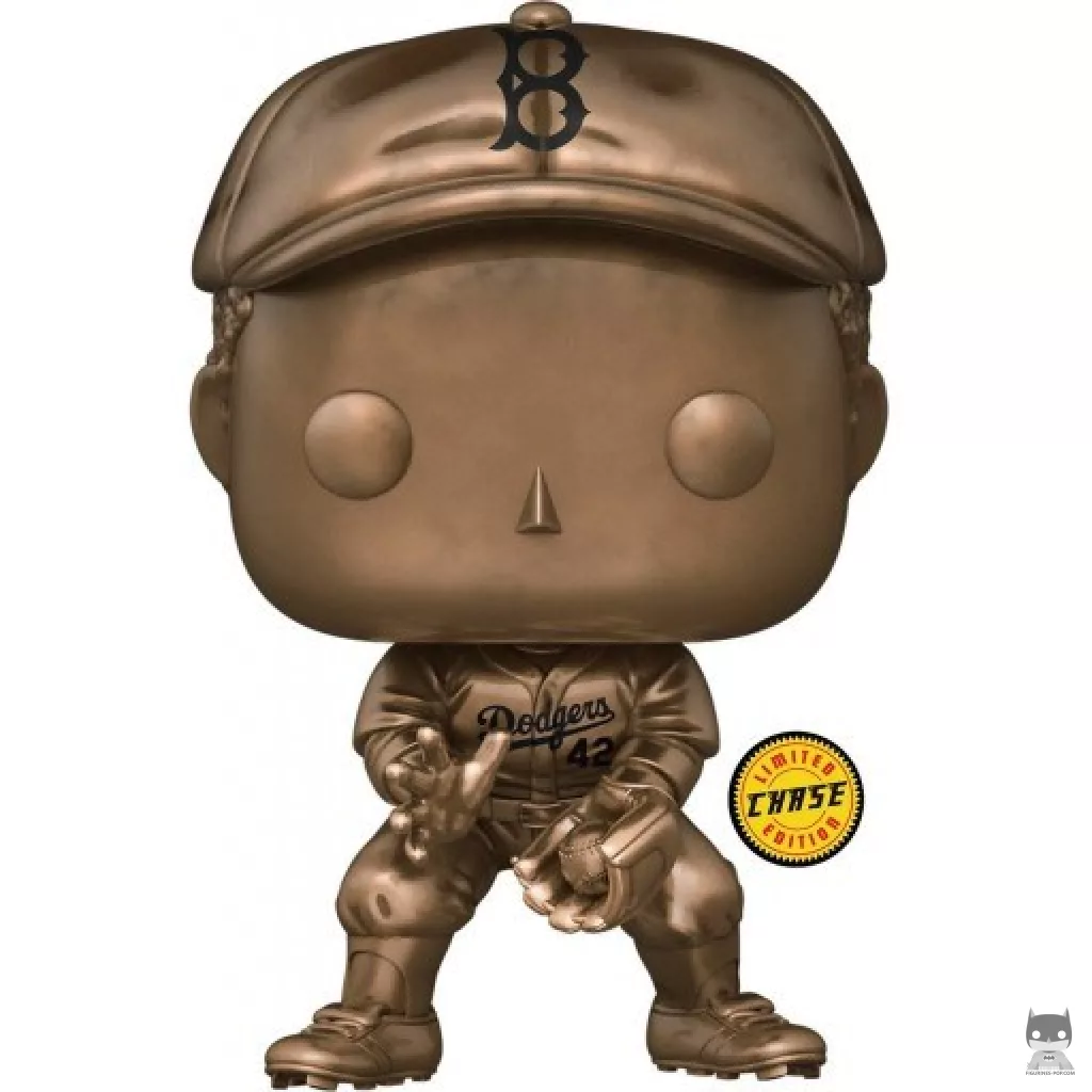 Figurine Funko POP Jackie Robinson (Chase) (Légendes du Sport)