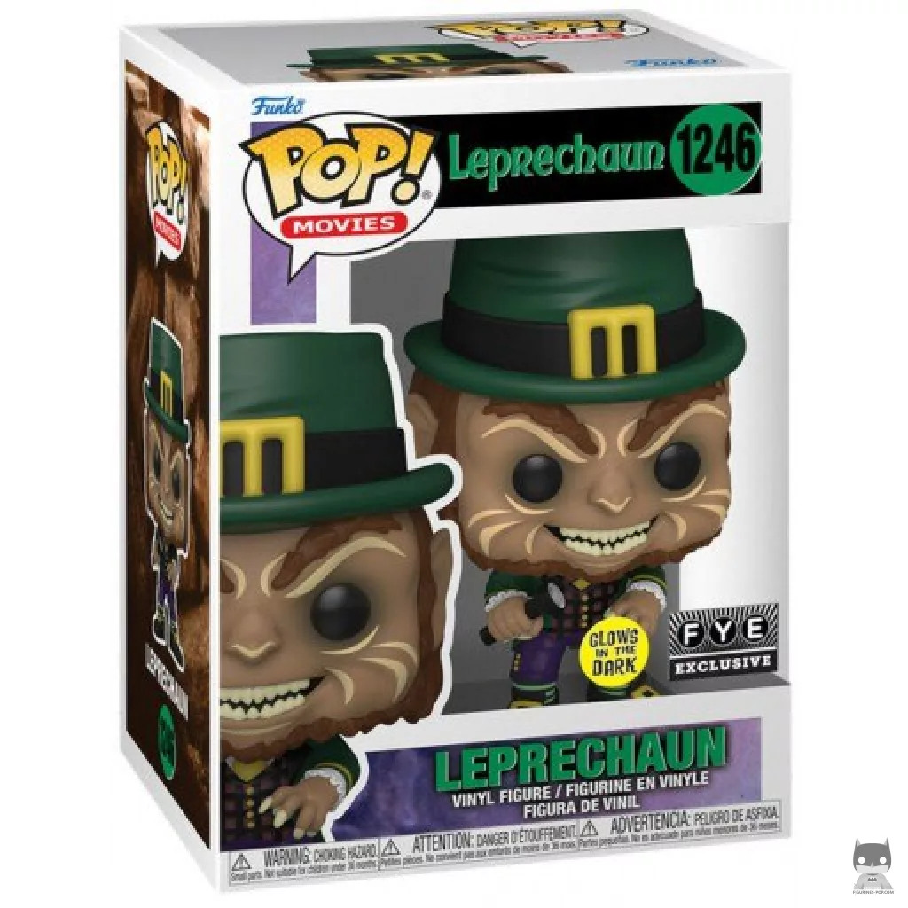Figurine Funko POP Leprechaun (Glow in the Dark) avec boîte
