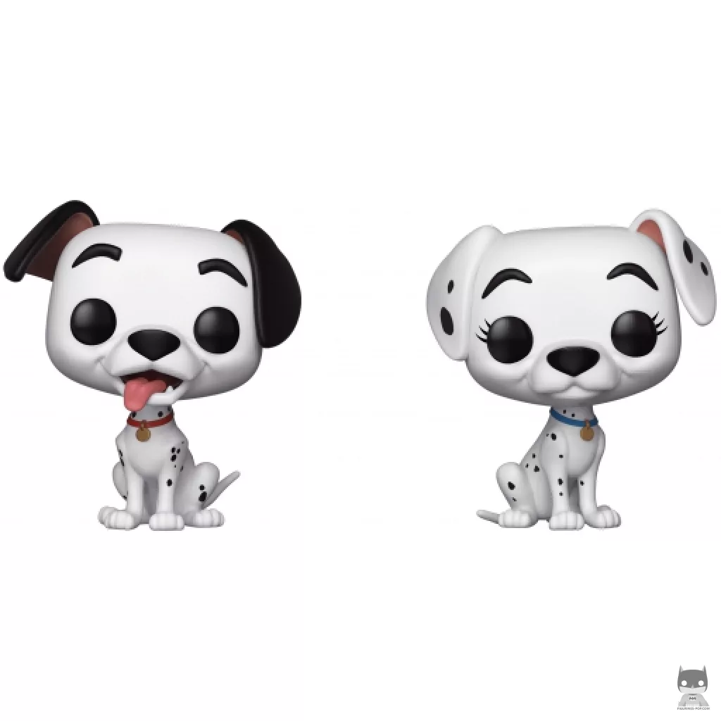 Figurine Funko POP Pongo & Perdita (Les 101 Dalmatiens)