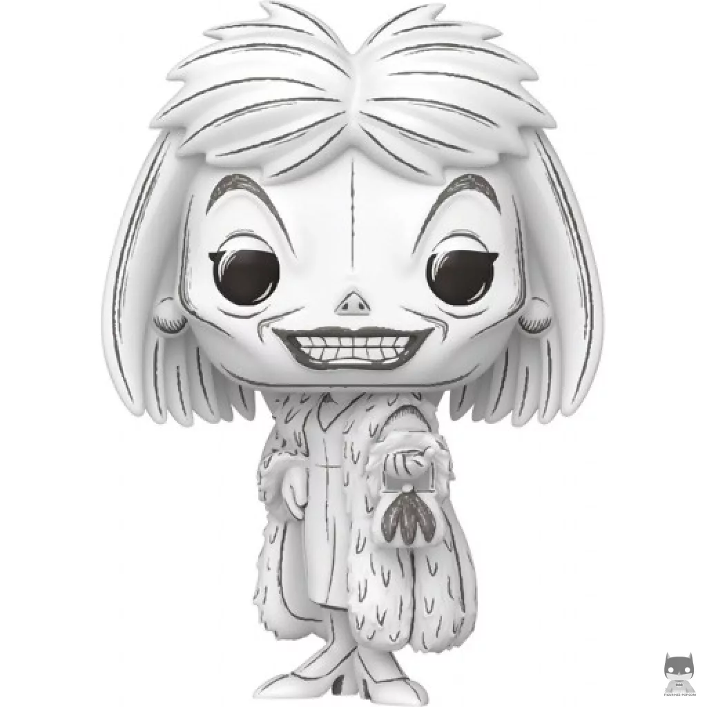 Figurine Funko POP Cruella d'Enfer (Esquisse) (Les 101 Dalmatiens)