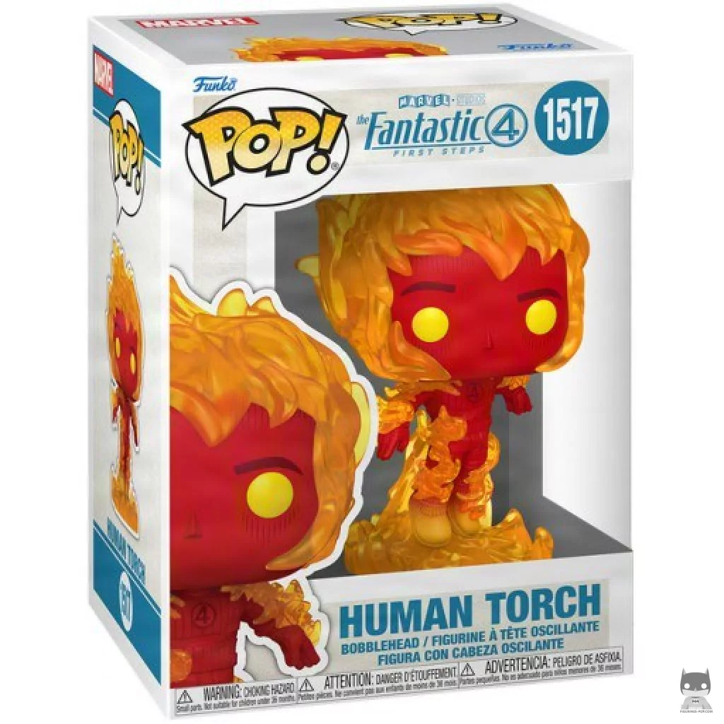 Figurine Funko POP Torche Humaine avec boîte