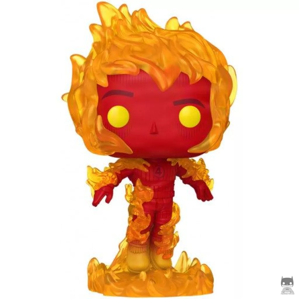 Figurine Funko POP Torche Humaine (Les 4 Fantastiques : Premiers pas)
