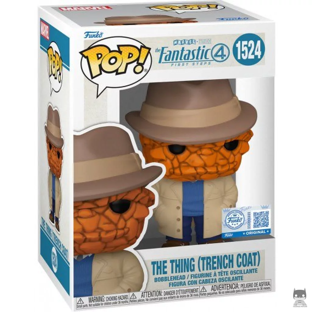 Figurine Funko POP La Chose (Manteau) avec boîte