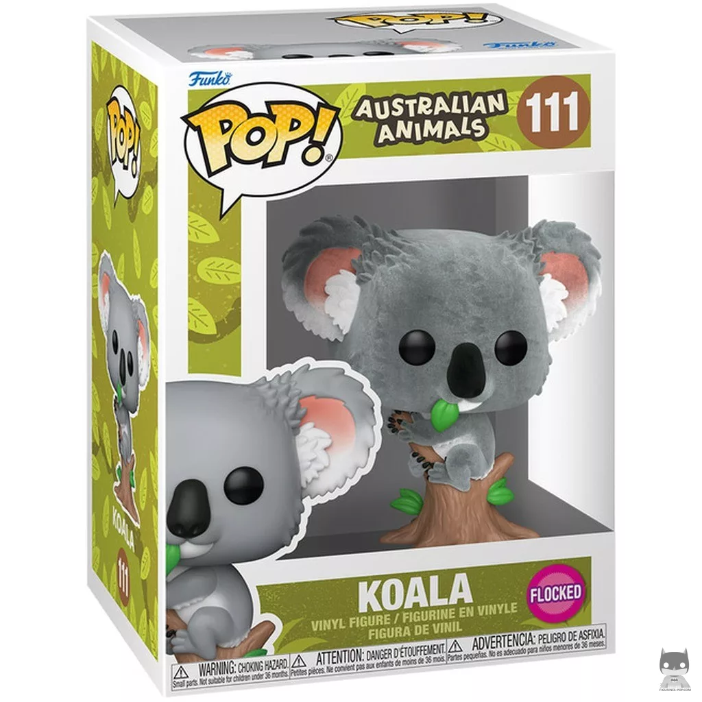 Figurine Funko POP Koala (Flocked) avec boîte