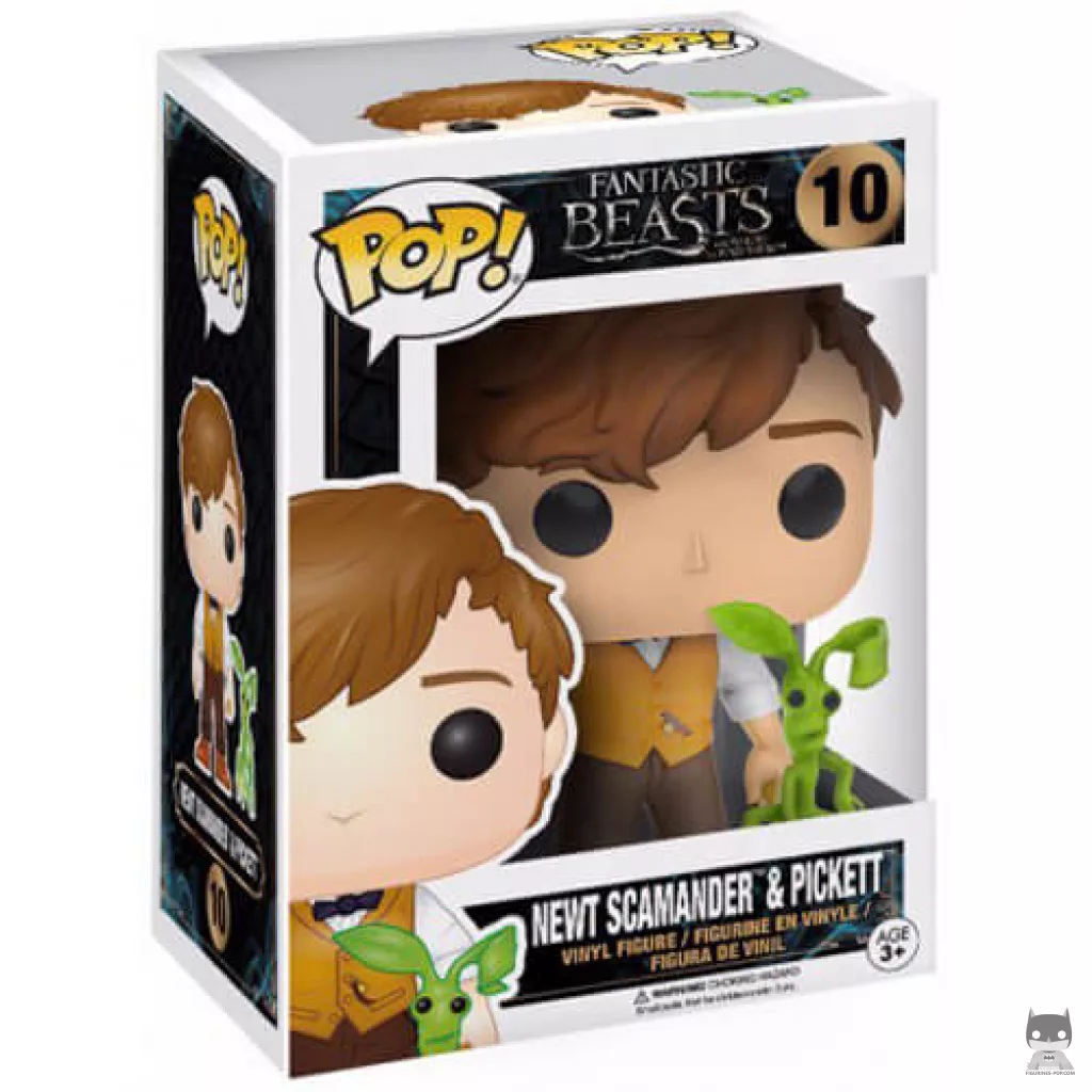 Figurine Funko POP Norbert Dragonneau & Piquette avec boîte