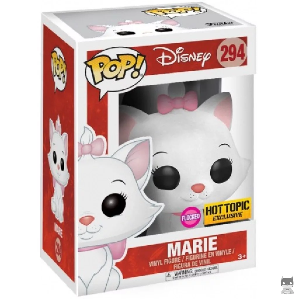 Figurine Funko POP Marie (Flocked) avec boîte