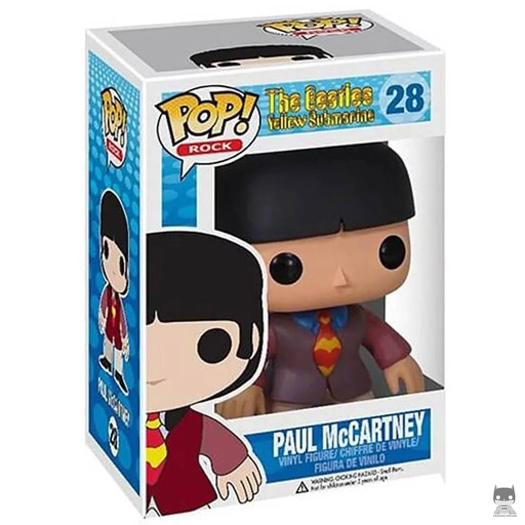 Figurine Funko POP Paul McCartney avec boîte