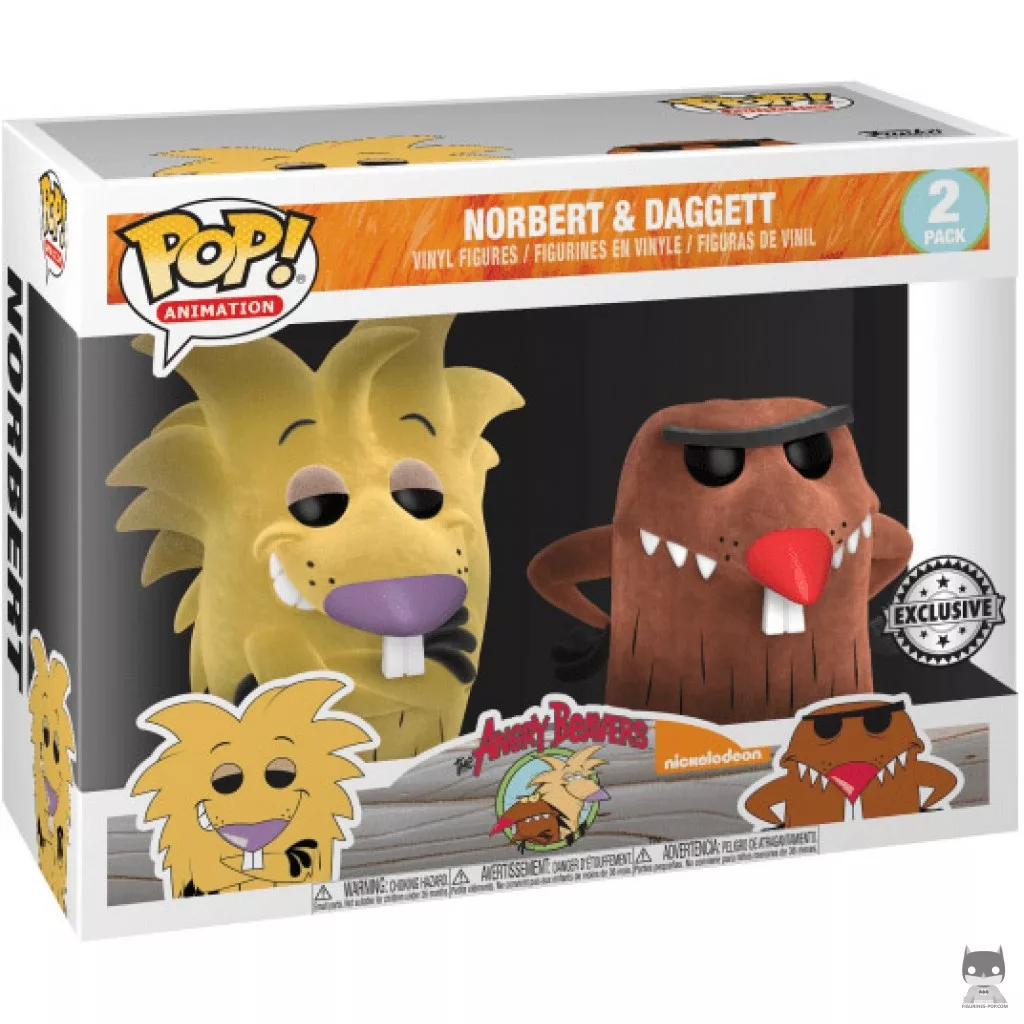 Figurine Funko POP Norbert & Daggett avec boîte