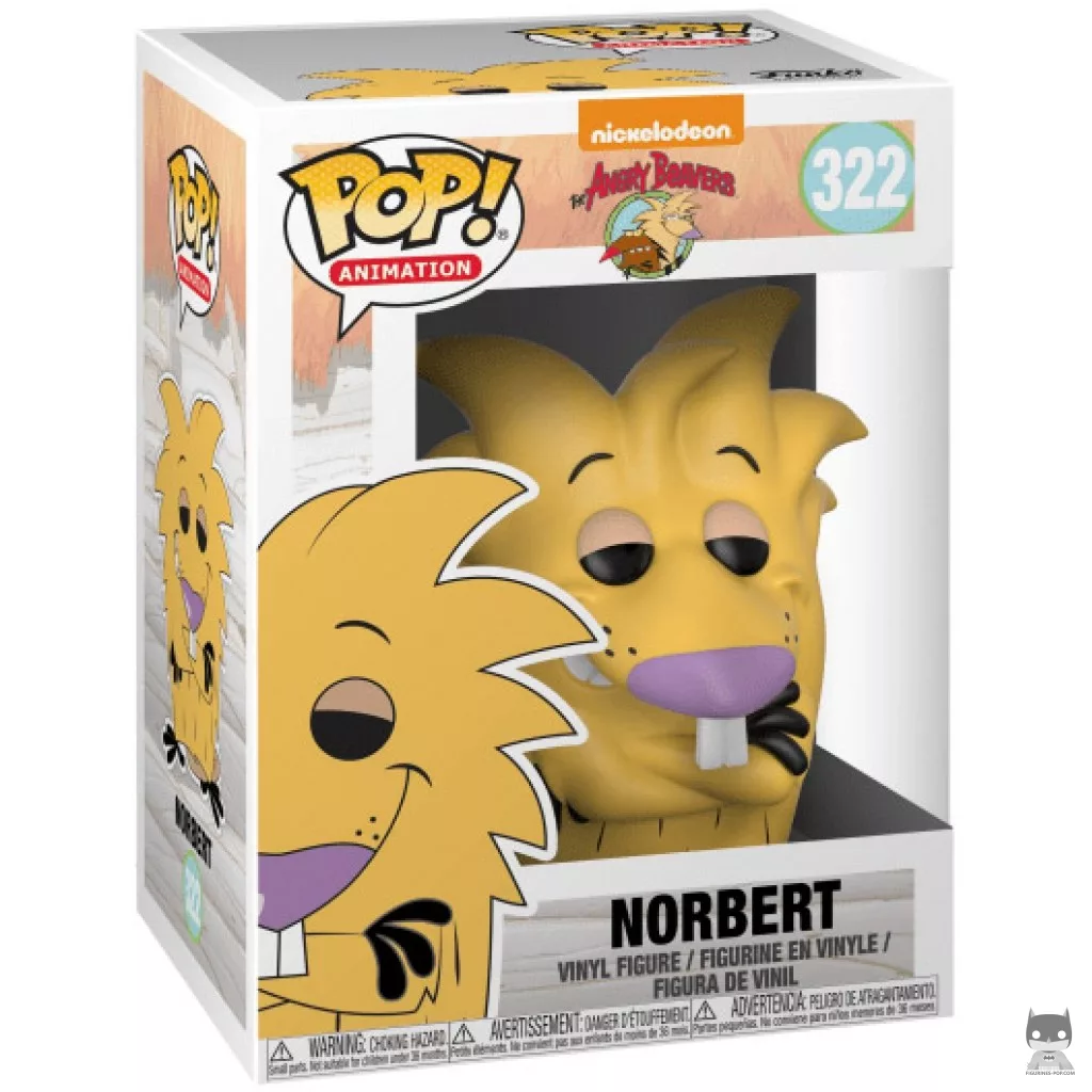 Figurine Funko POP Castor Norbert avec boîte