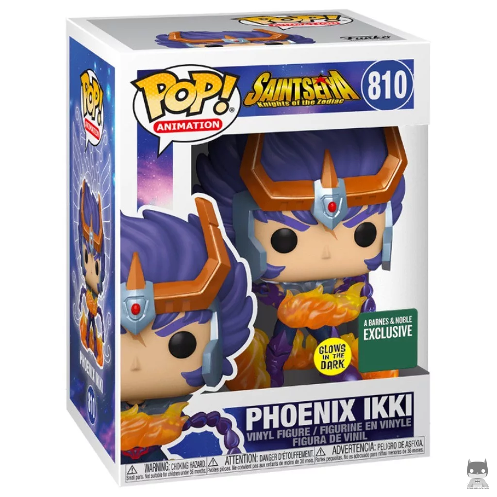 Figurine Funko POP Ikki du Phénix (Glow in the Dark) avec boîte