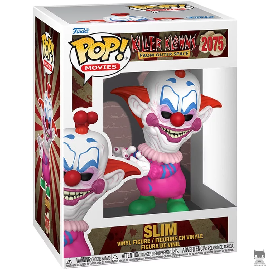 Figurine Funko POP Slim avec boîte