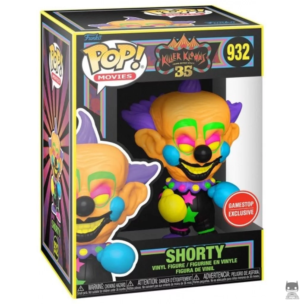 Figurine Funko POP Shorty (Blacklight) avec boîte