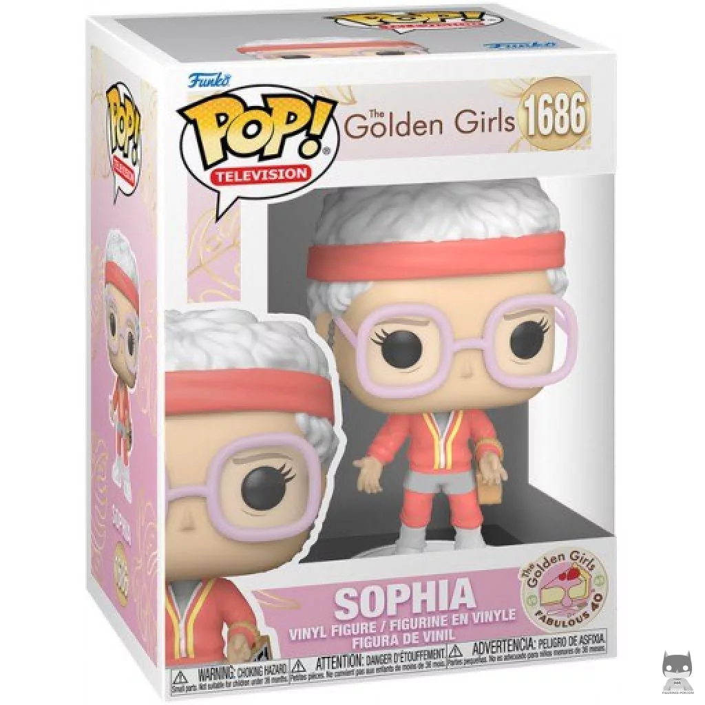 Figurine Funko POP Sophia en Tenue de Gym (Fabulous 40) avec boîte