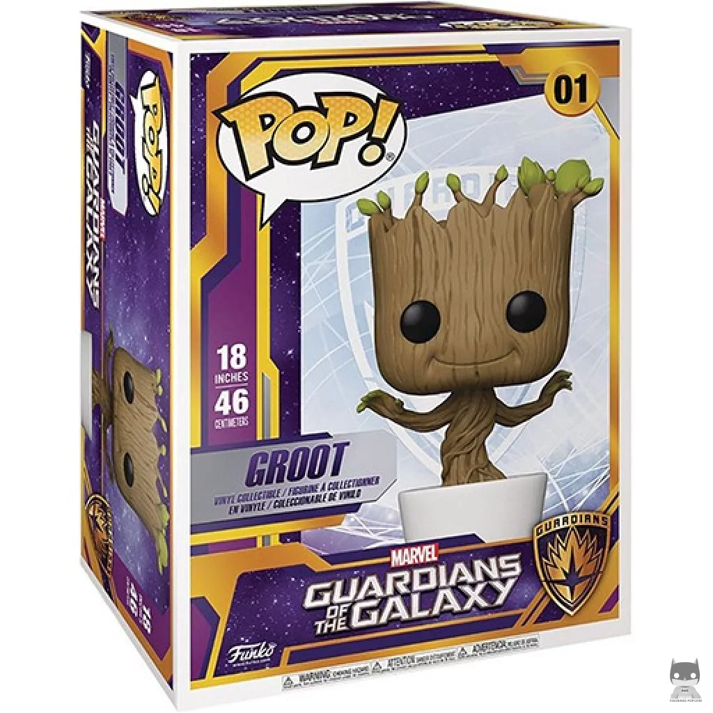 Figurine Funko POP Groot (Supersized 18'') avec boîte