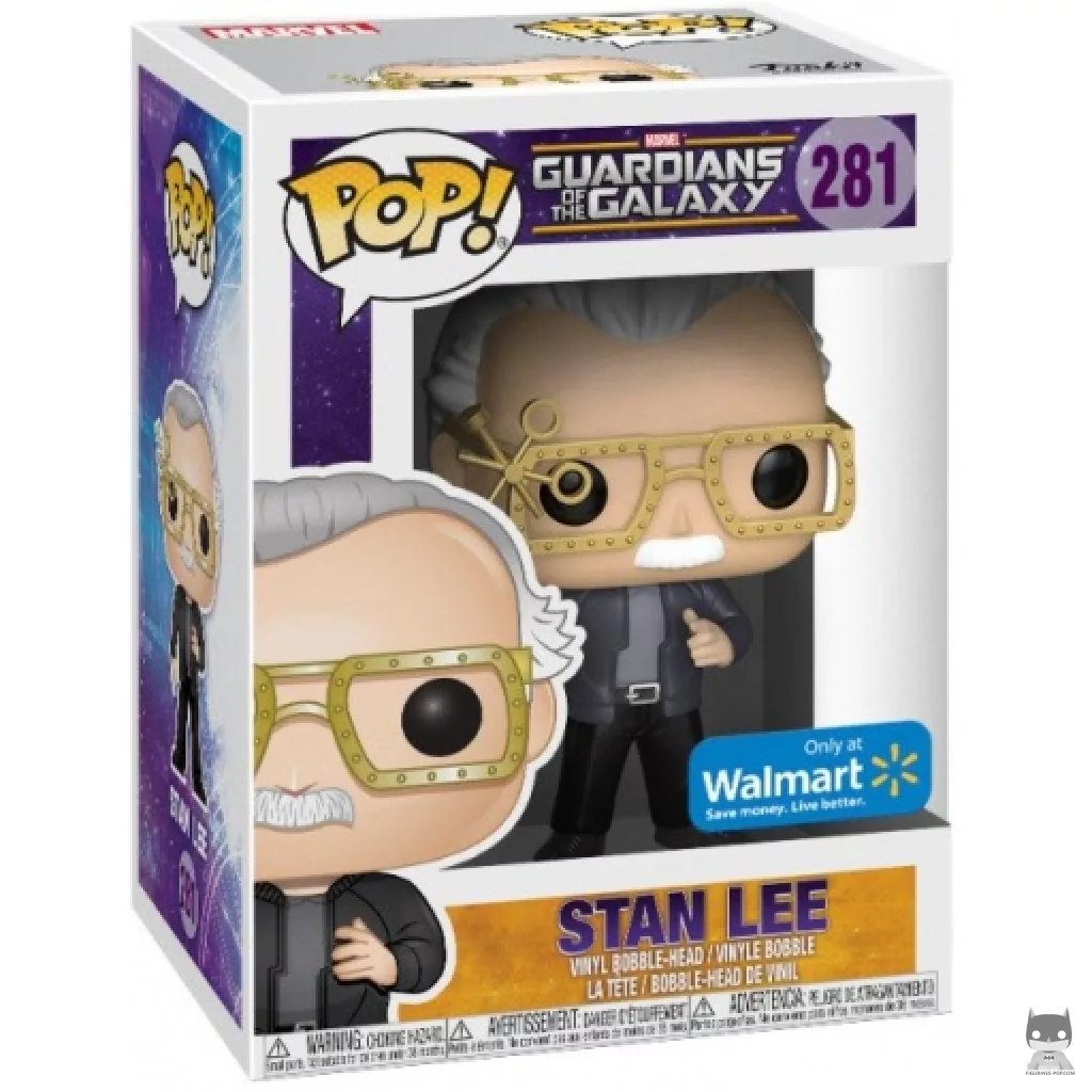 Figurine Funko POP Stan Lee (Lunettes du Futur) avec boîte