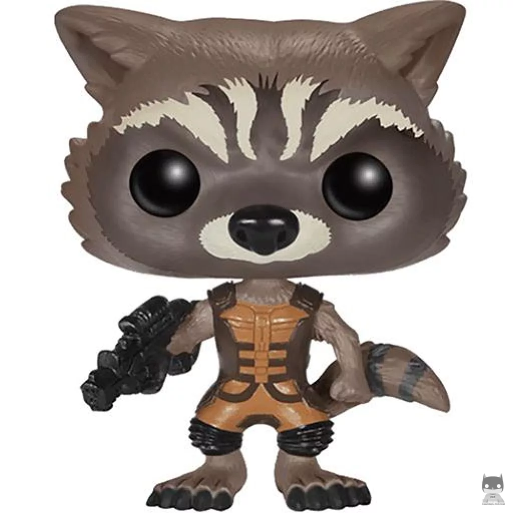 Figurine Funko POP Rocket Raccoon (Les Gardiens de la Galaxie)