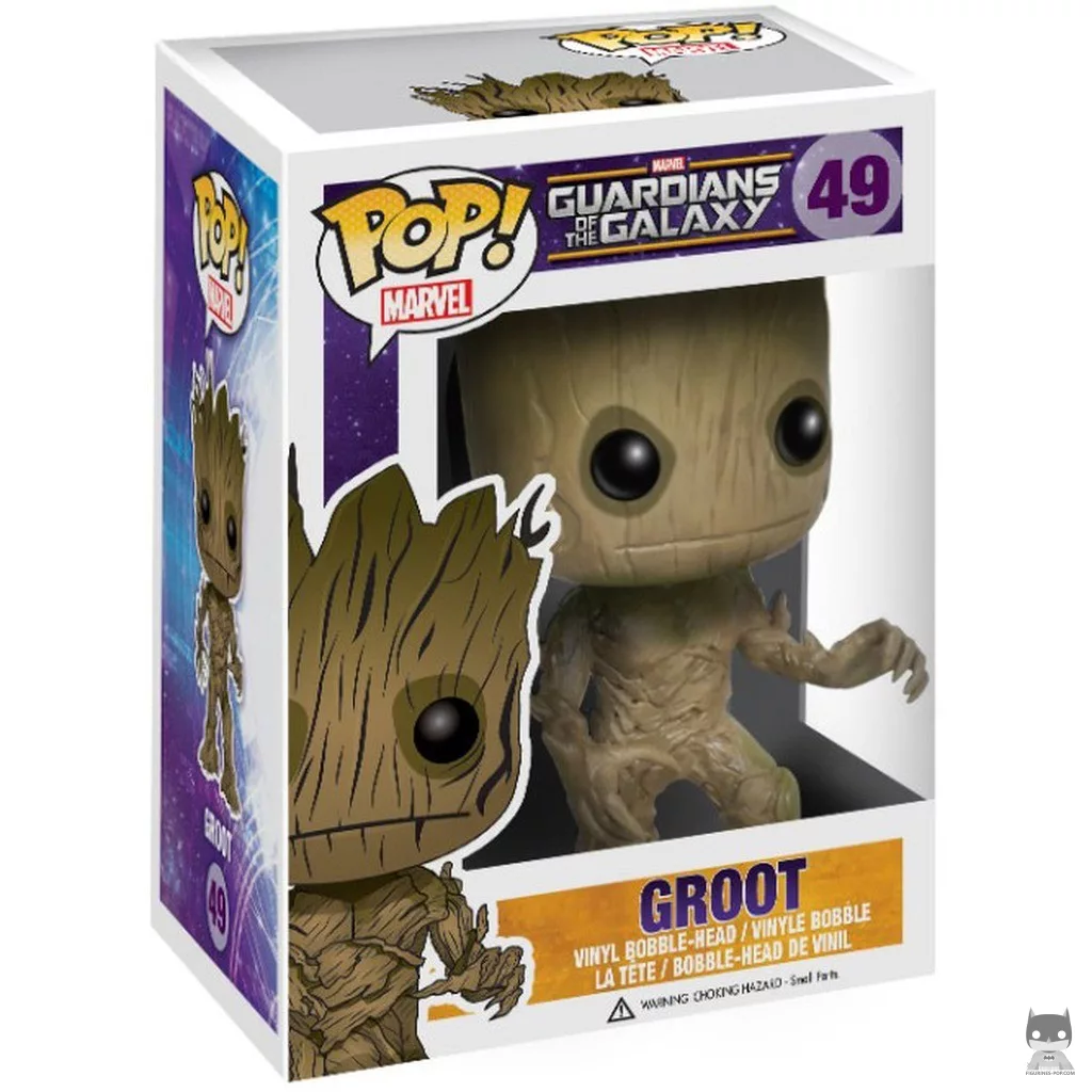 Figurine Funko POP Groot avec boîte