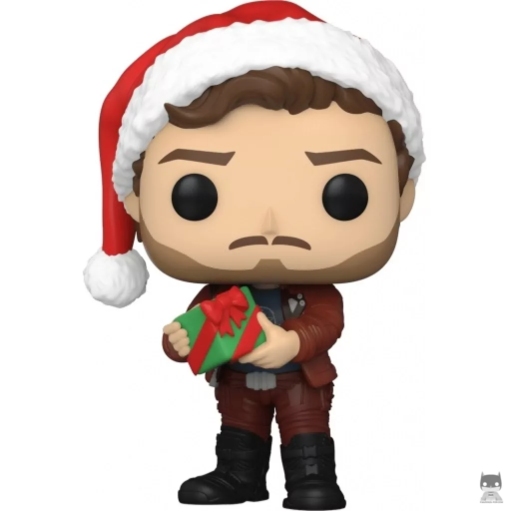 Figurine Funko POP Star-Lord (Les Gardiens de la Galaxie Spécial Noël)
