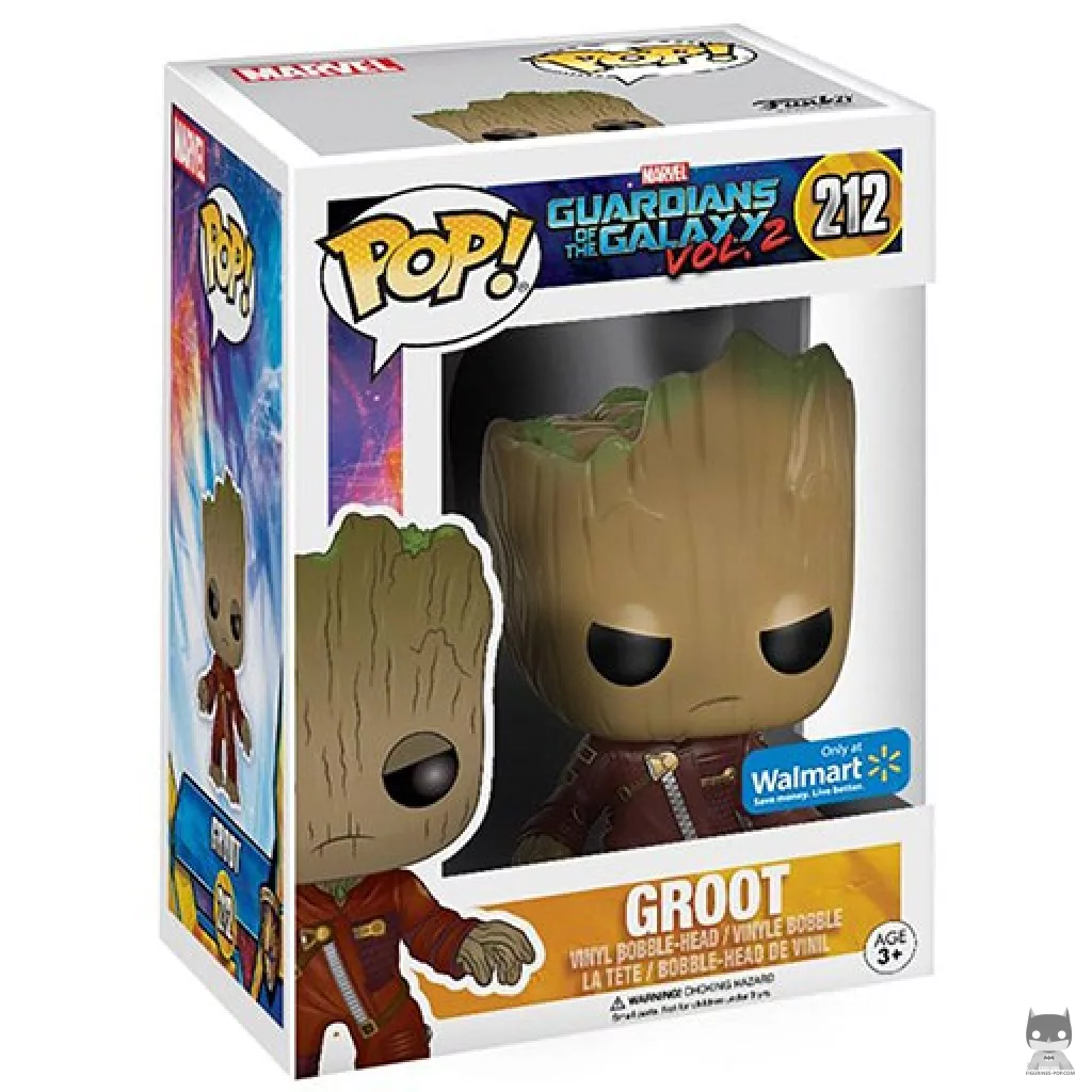 Figurine Funko POP Groot (Tenue Ravager) avec boîte