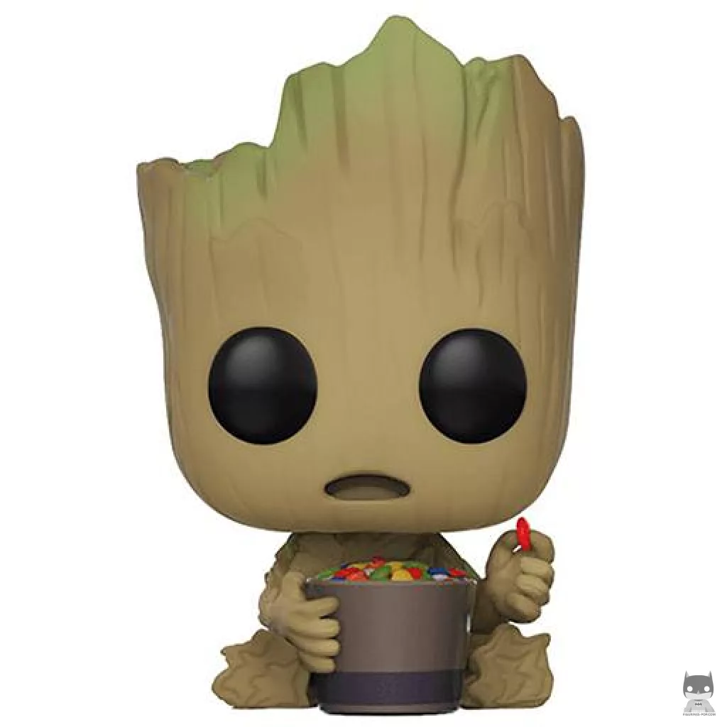 Figurine Funko POP Groot (avec bol de bonbons) (Les Gardiens de la Galaxie vol.2)