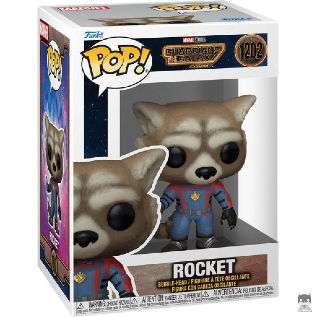 Figurine Funko POP Rocket avec boîte