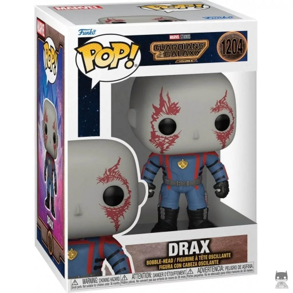 Figurine Funko POP Drax avec boîte